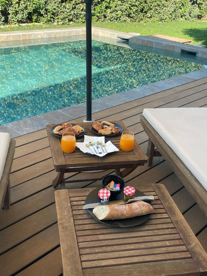 Chambre Luxe Dans Villa De Standing Avec Piscine, Acces Discret Et Independant, Terrasse Arboree Et Parking Prive La Valette-du-Var Exterior foto